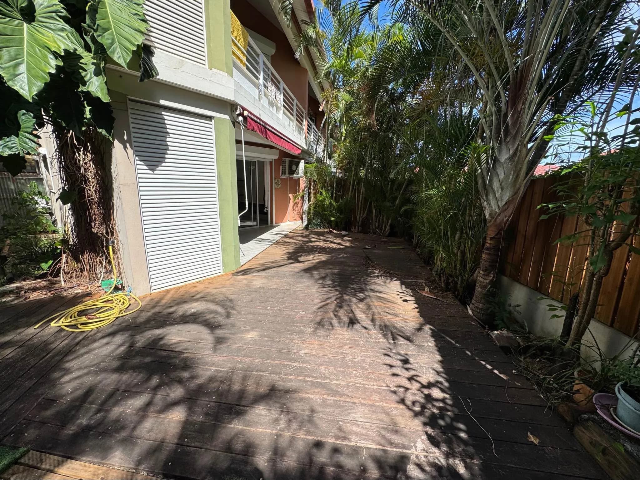 f3 en rez de jardin +2 places de parking